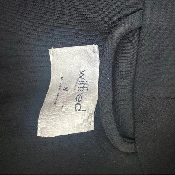 Aritzia Wilfred Solaina Blazer Black Open Pockets Long Sleeve Jacket Coat Size M - Picture 7 of 8